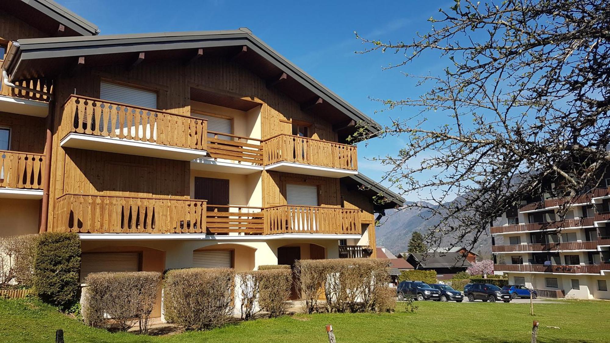 Le Gypaete Lägenhet Morillon Exteriör bild